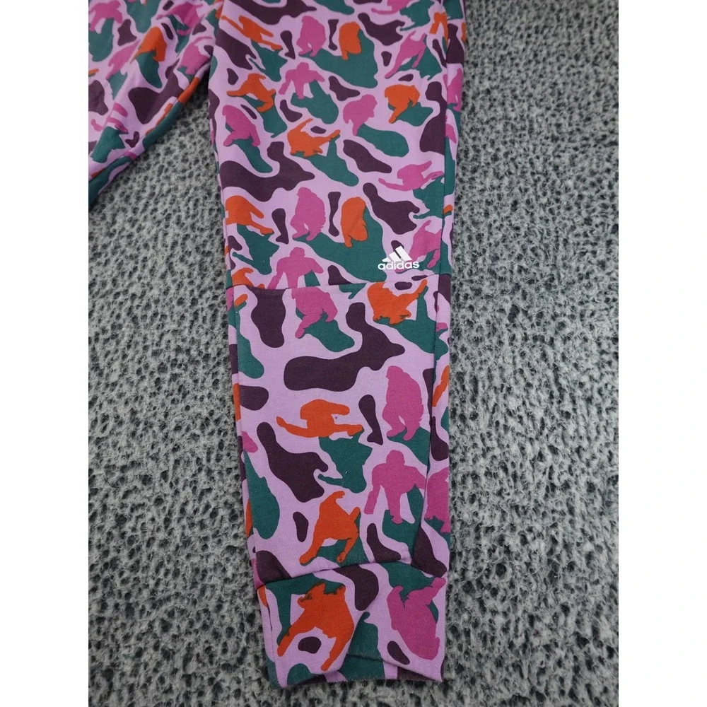 Adidas N.E.R.D. Sweatpants Men XL Purple Camo Rare Sample Brain Print Jogger